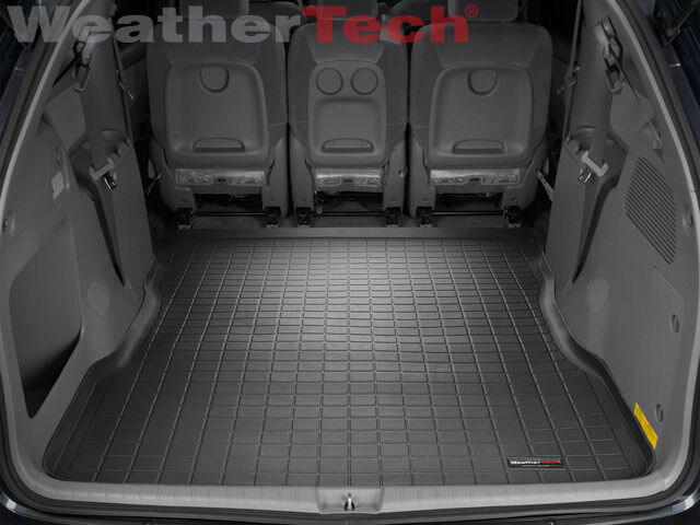 WeatherTech Cargo Liner Trunk Mat for Toyota Sienna - Large - 2004-2010 - Black