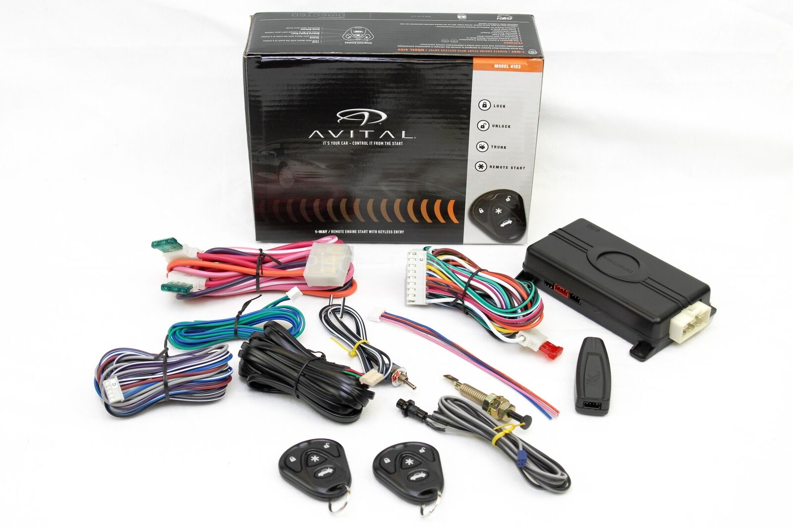 Remote Start Car Starter ~ Keyless Kit & Bypass Module for Ford Lincoln Mercury