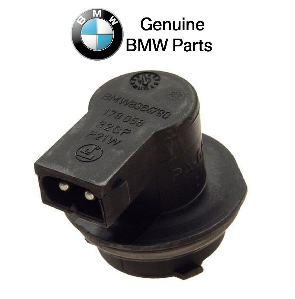 For BMW E39 525i 528i 530i 540i Sedan Bulb Socket for Third Brake Light Genuine