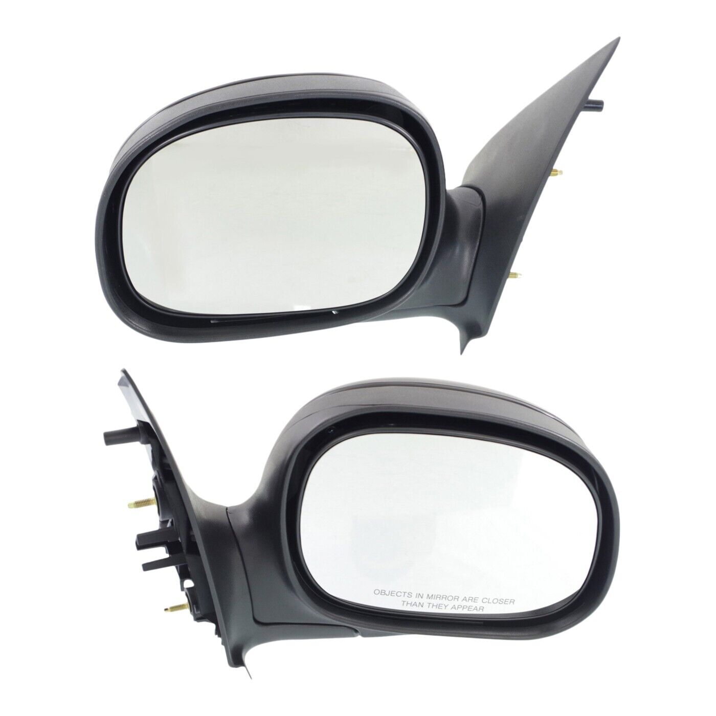 Mirror Set For 1997-2002 Ford F-150 1997-1999 F-250 RH LH Pair Contour Style