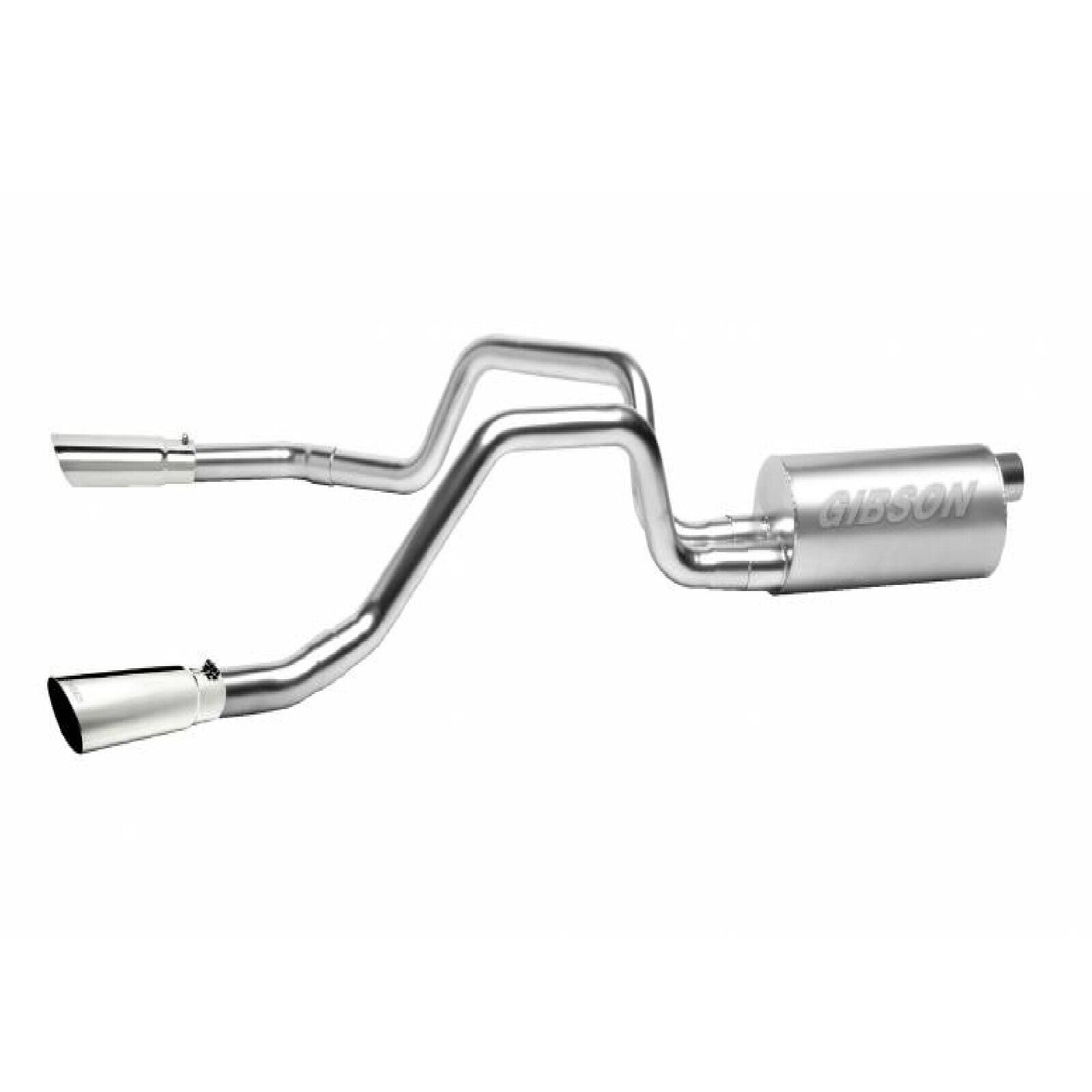 Gibson 5532 Aluminized Dual Split Exhaust System for 00-03 S10/Sonoma 4.3 Liters