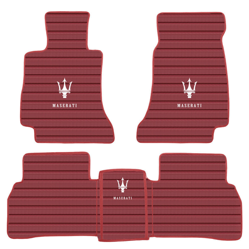 For Maserati All Models Car Floor Mats Custom Liner Carpets Waterproof Carpets