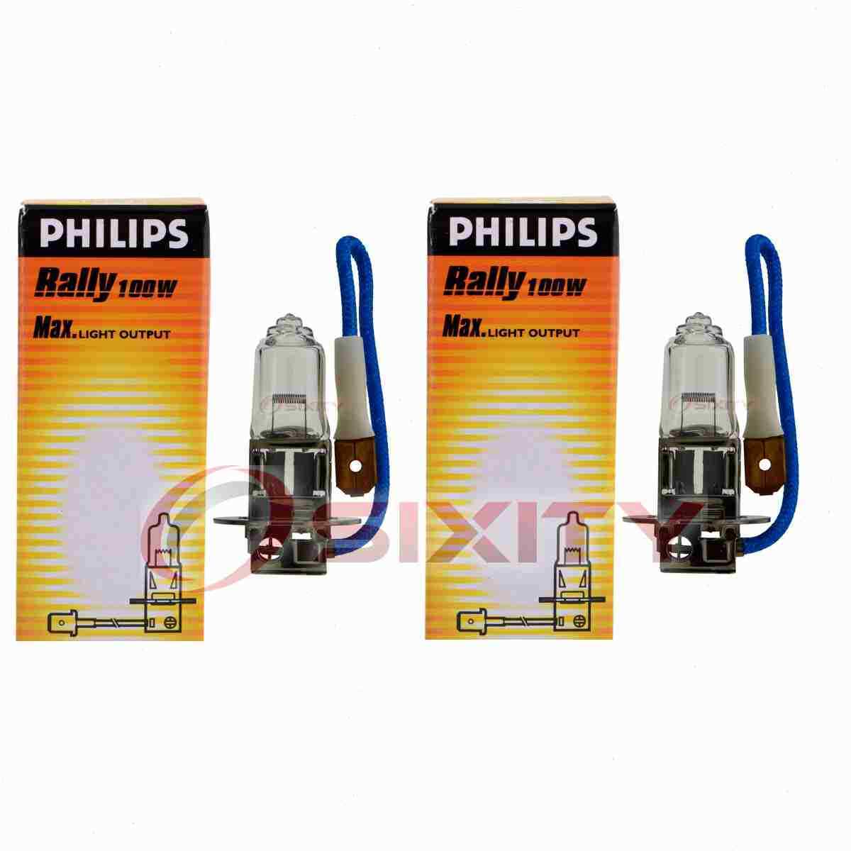2 pc Philips Cornering Light Bulbs for BMW 1 Series M 128i 135i 328i 328i zd