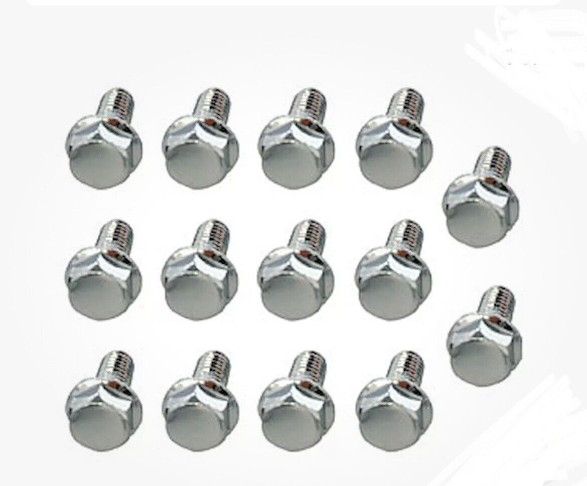 Spectre 4688 Rear Differential Cover Bolts 5/16 -18 x 3/4 Triple Chrome Plated