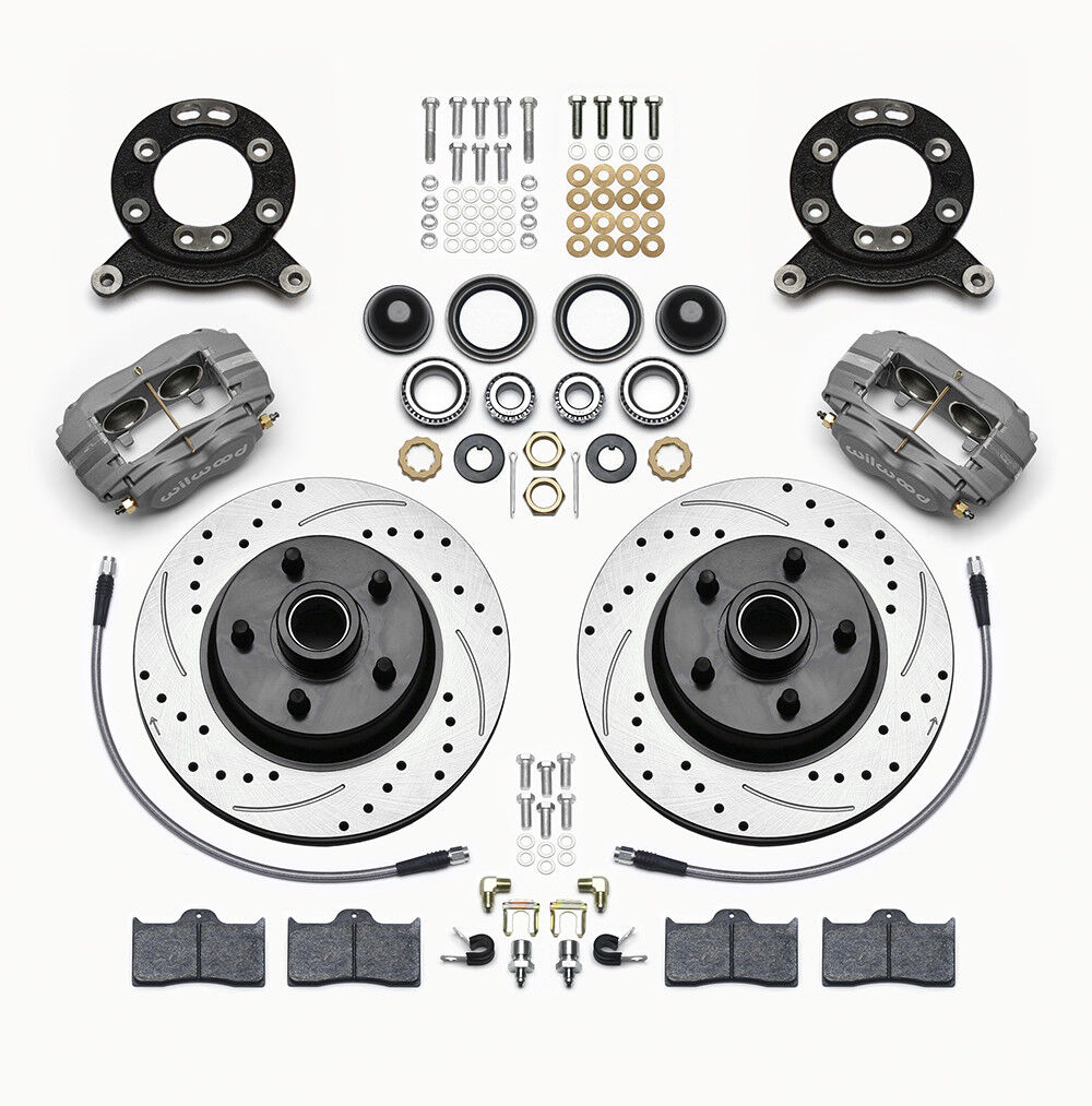 Ford Falcon,Mustang,Comet,Cougar,Wilwood Drilled Front Dynalite Brake Kit  