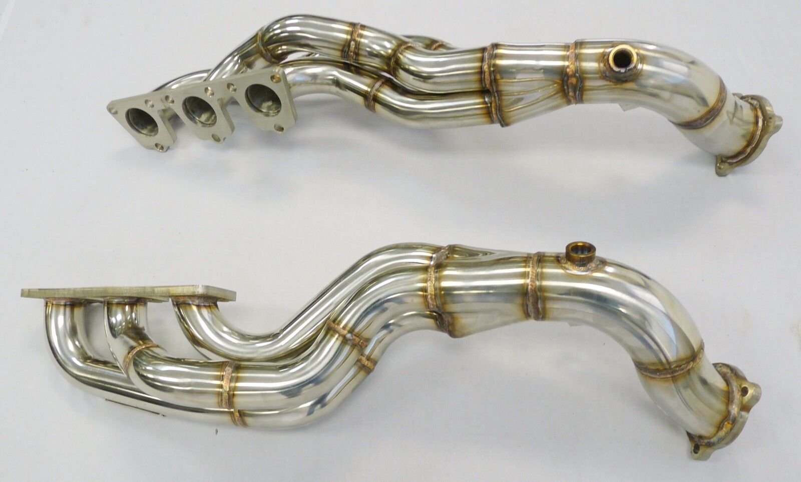 OBX Exhaust Long Tube Header For Audi 07-13 Audi S4 A5 A7 A5 S5 Quattro 3.0T V6