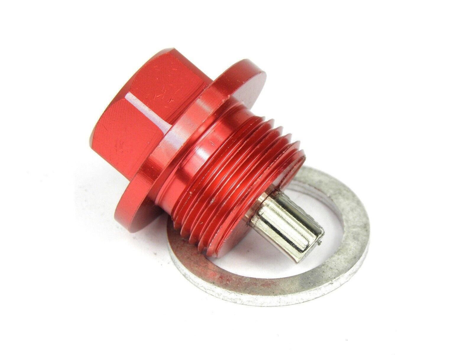 Magnetic Oil Sump Drain Plug for Holden Gemini M14x1.5 RED Includes washer