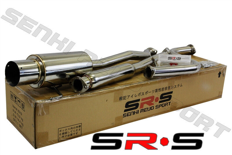 SRS JDM Stainless CATBACK EXHAUST FOR 1990 1993 1992 ACCORD 