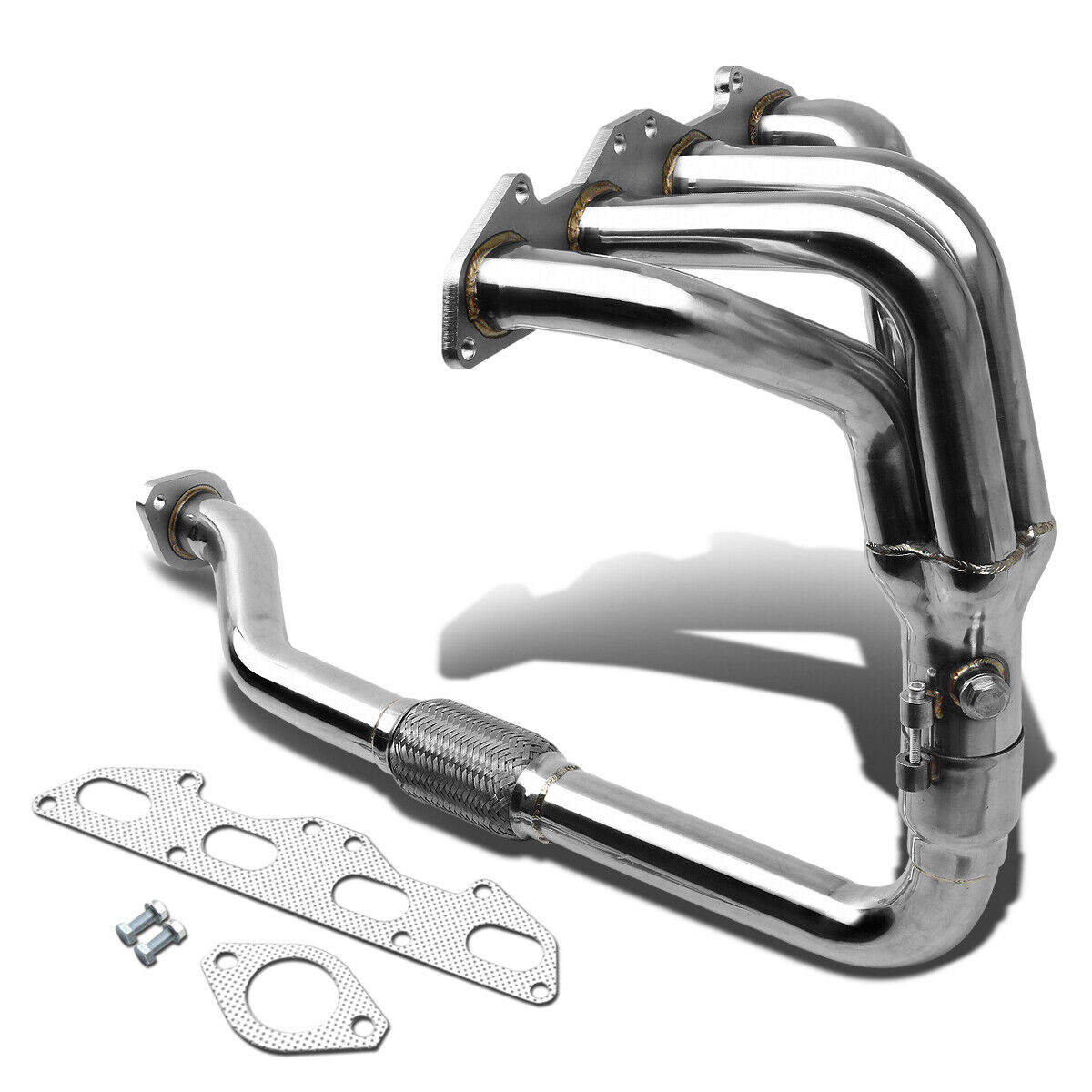 Fit 95-99 Eclipse/Talon Dsm 2G 2.0 Na Stainless Racing Header Exhaust Manifold