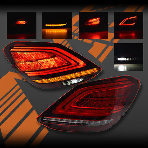 LED Update Tail Lights for Mercedes-Benz C-Class W205 Sedan & AMG C63 2015-18