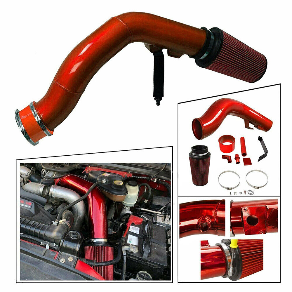 Cold Air Intake Kit Fit for Ford F250 F350 6.0L Powerstroke Diesel 2003-2007