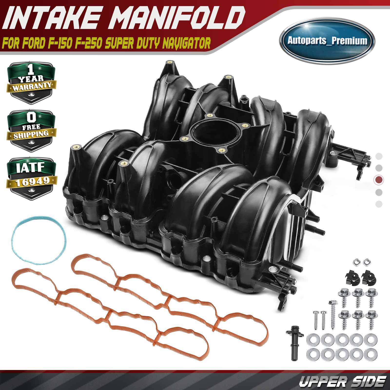 Upper Intake Manifold w/Gasket for Ford F-150 F-250 Super Duty Navigator 5.4L
