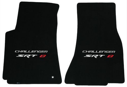 LLOYD MATS Velourtex FRONT FLOOR MATS; fits 2008 to 2010 Dodge Challenger SRT-8