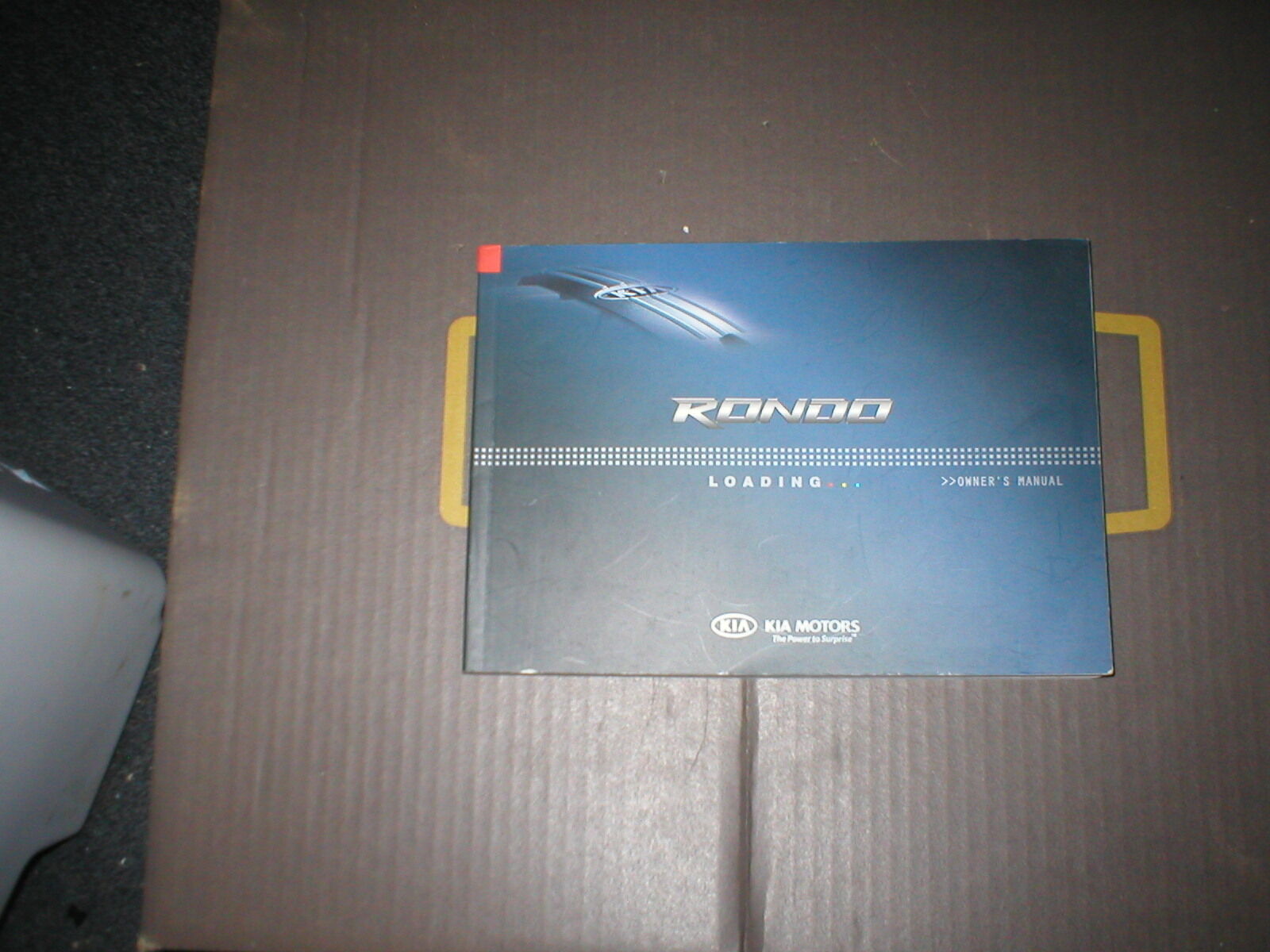 2007 Kia Rondo owners manual
