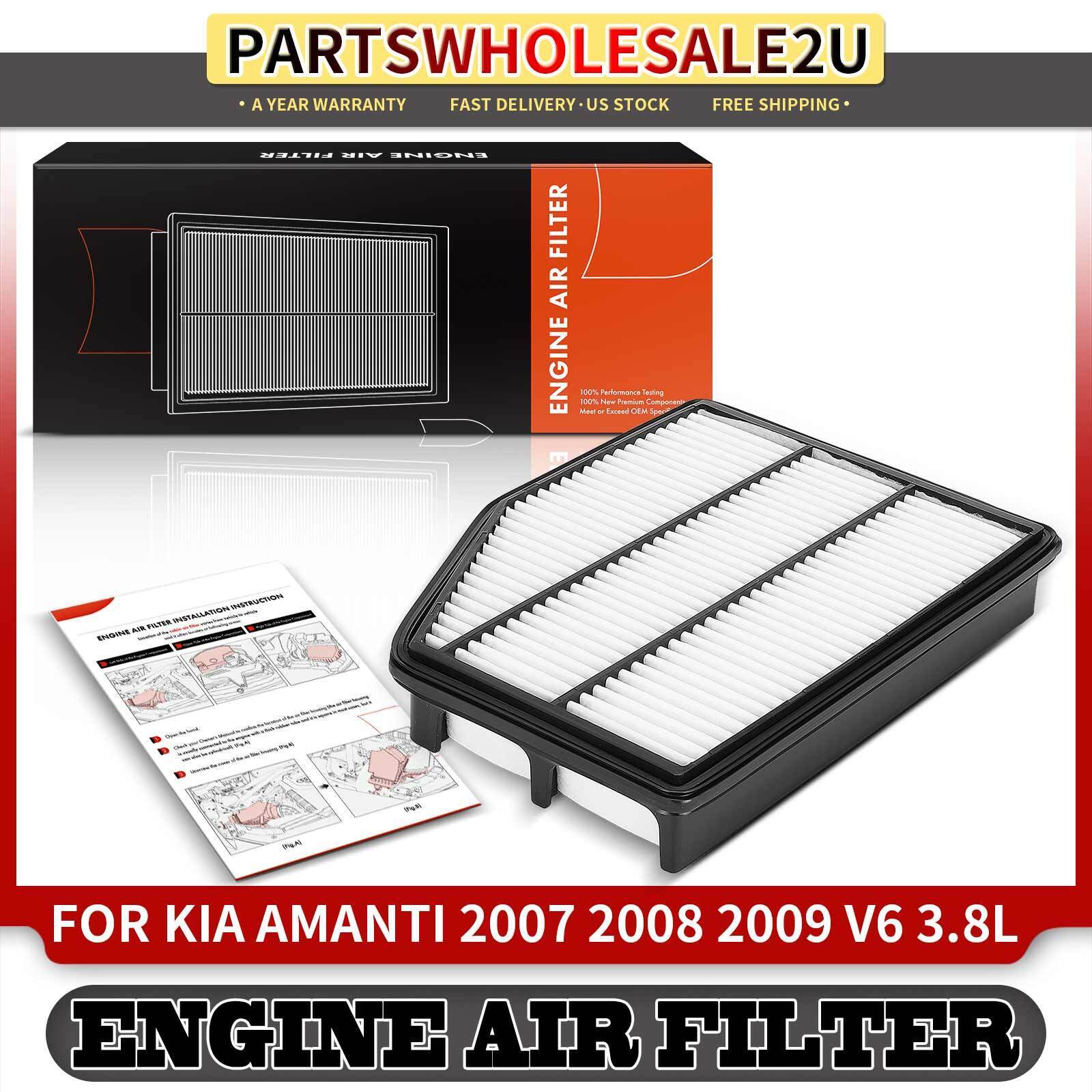 Engine Air Filter for Kia Amanti 2007 2008 2009 V6 3.8L Rigid Panel 281133F900