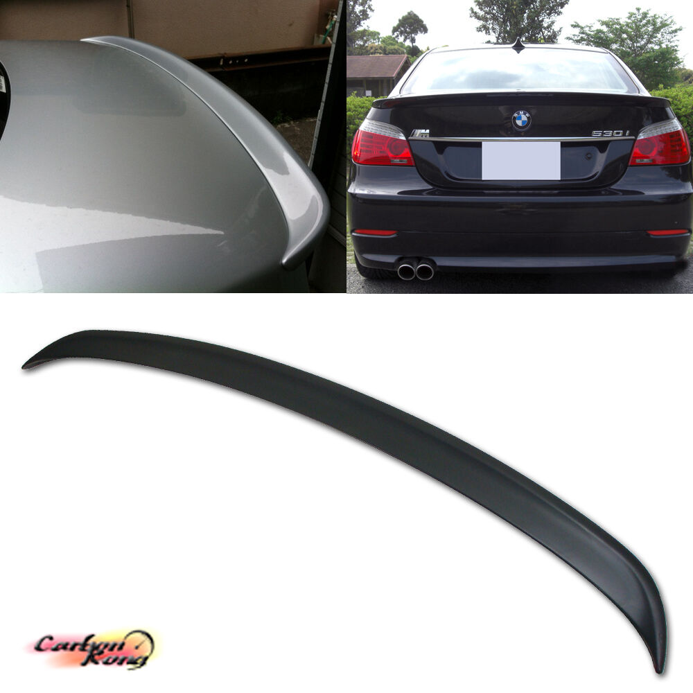 530i 550i 535i M5 528i BMW E60 5 series A Type Trunk Rear Wing Spoiler ABS