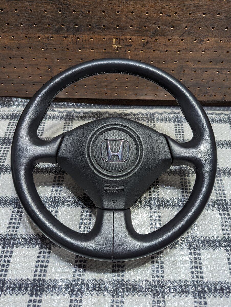 HONDA S2000 AP2 Type S genuine leather steering wheel 