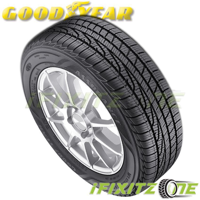 1 Goodyear Assurance Weather Ready 205/60R16 92V 60,000 Mile All-Season Tires