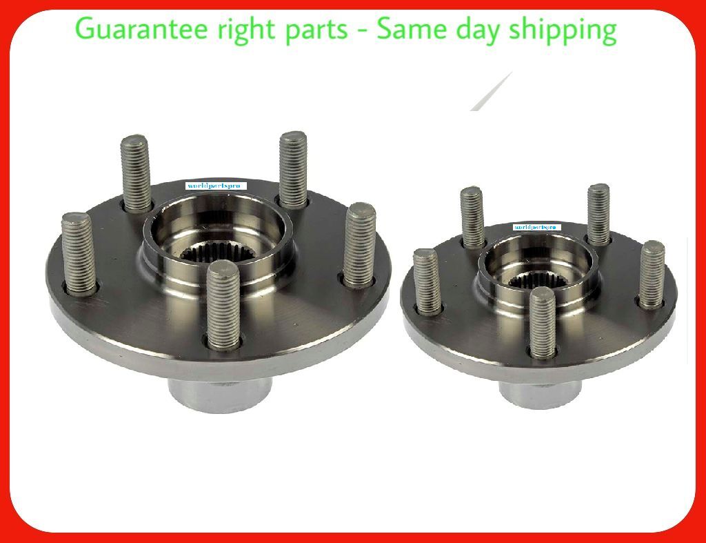 FRONT WHEEL HUB ONLY 2007-2013 SUZUKI SX4 2WD LEFT & RIGHT (PAIR) 2WD ONLY