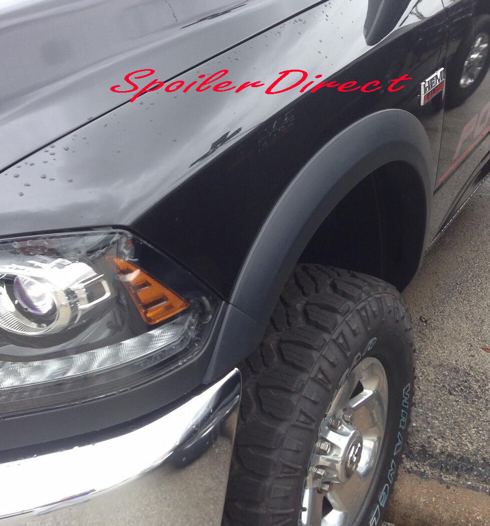 FACTORY STYLE FENDER FLARES FOR 2010-2018 DODGE RAM 2500 / RAM 3500 - PAINTABLE