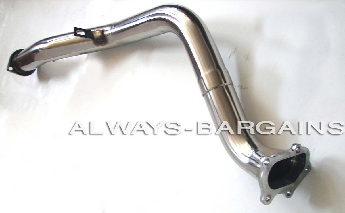 Manzo Stainless Steel Downpipe Fits WRX Sti 02-07 2.0L 2.5L Bell Mouth TP-061