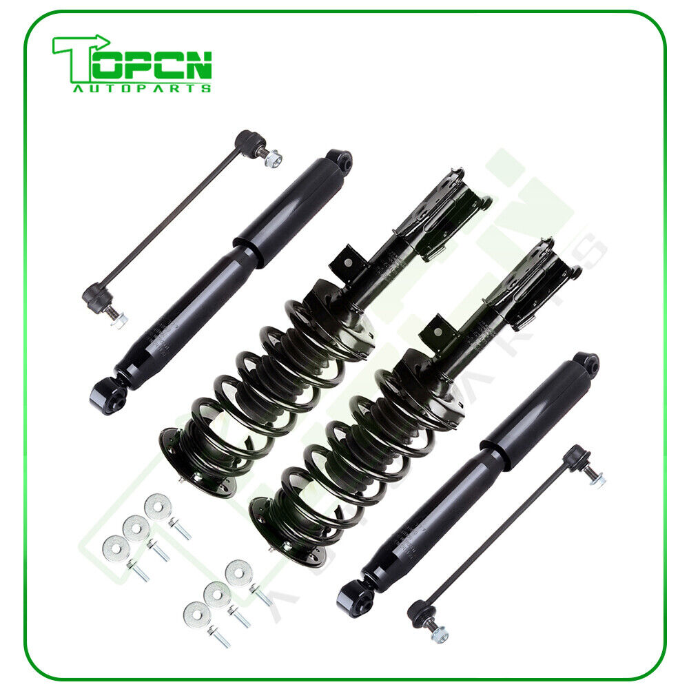 For Chevy Equinox Torrent Saturn Vue Complete Struts Shocks Sway Bars Front Rear
