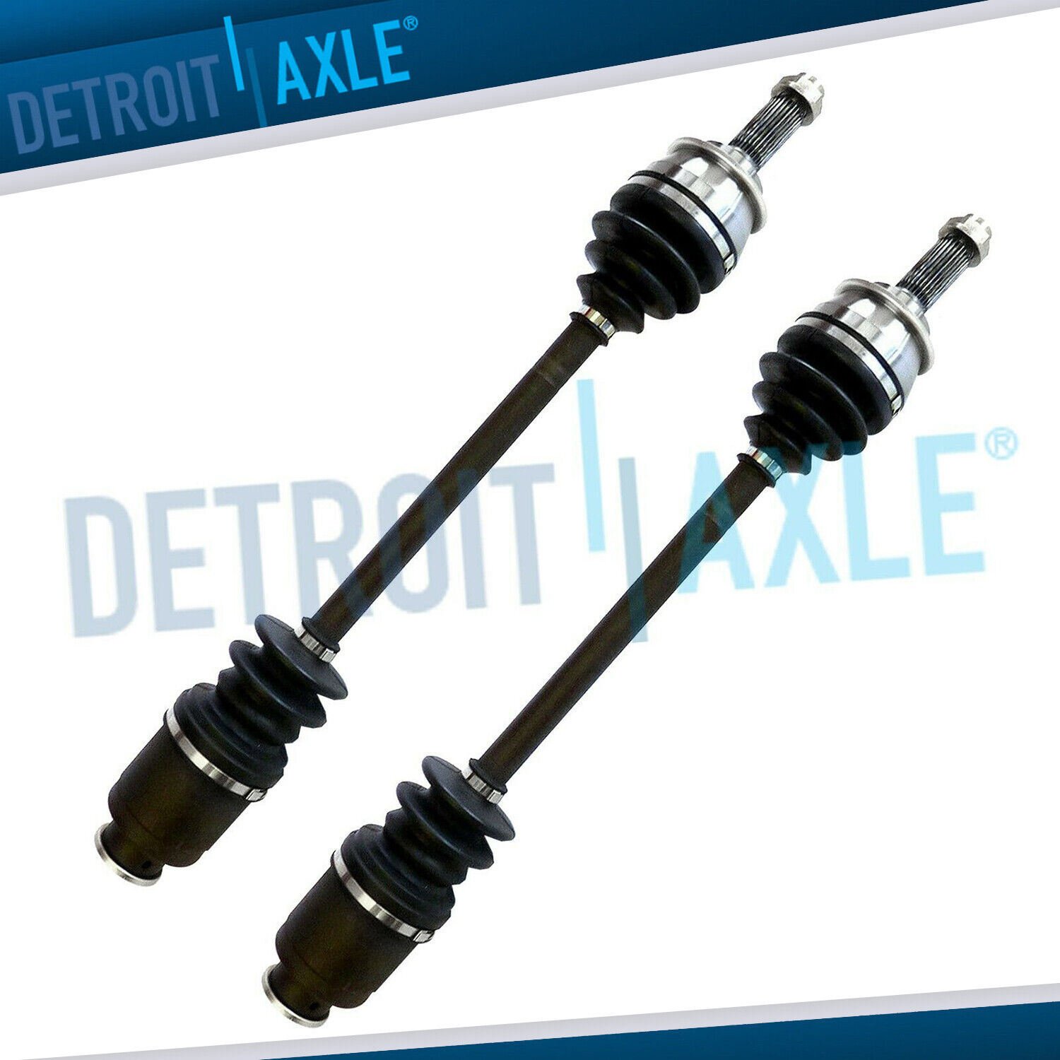 Front Driver and Passenger Side CV Axle Shaft for Subaru Forester Impreza Legacy