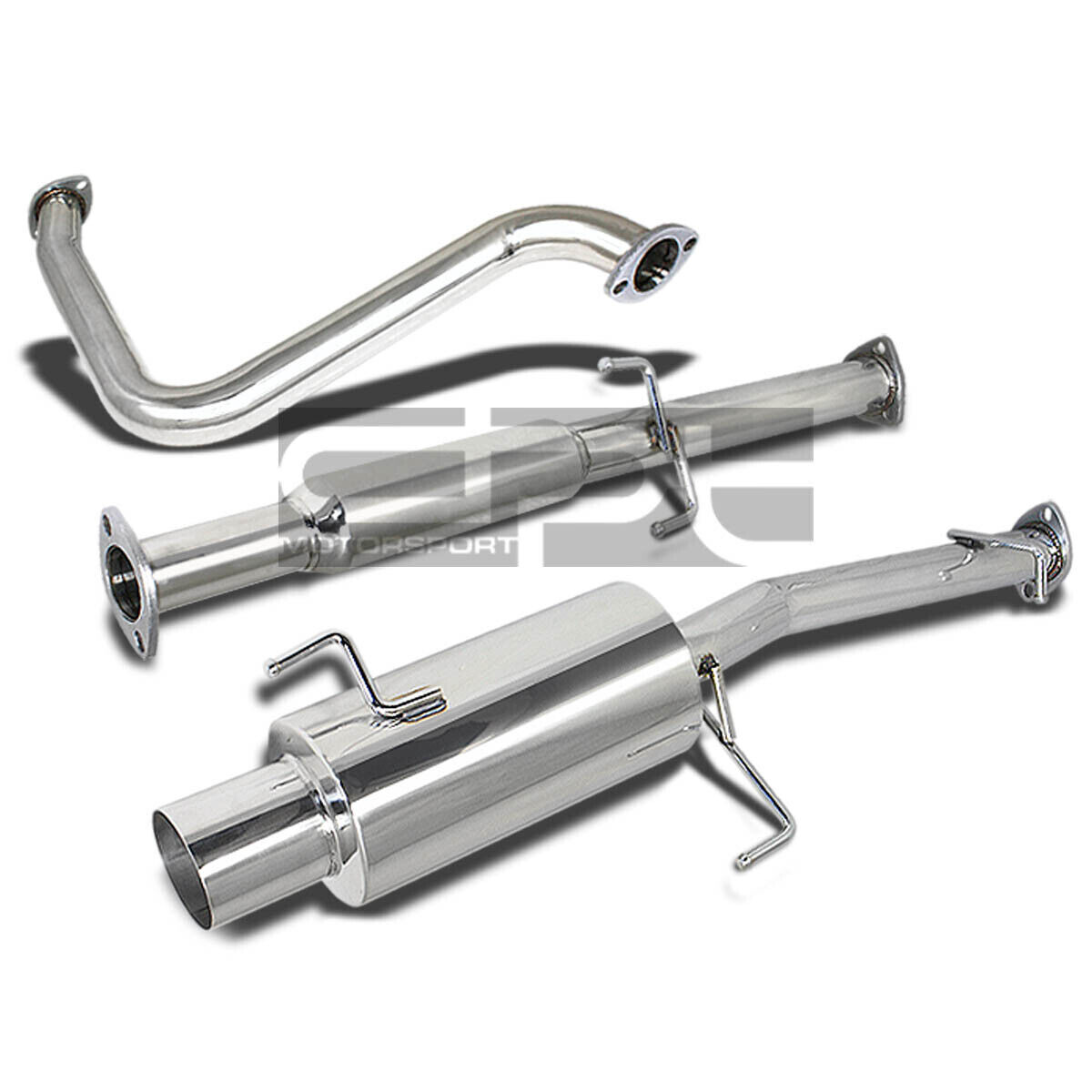 FIT PRELUDE H22/H23 BB1/BB2 STAINLESS CATBACK 2.25\