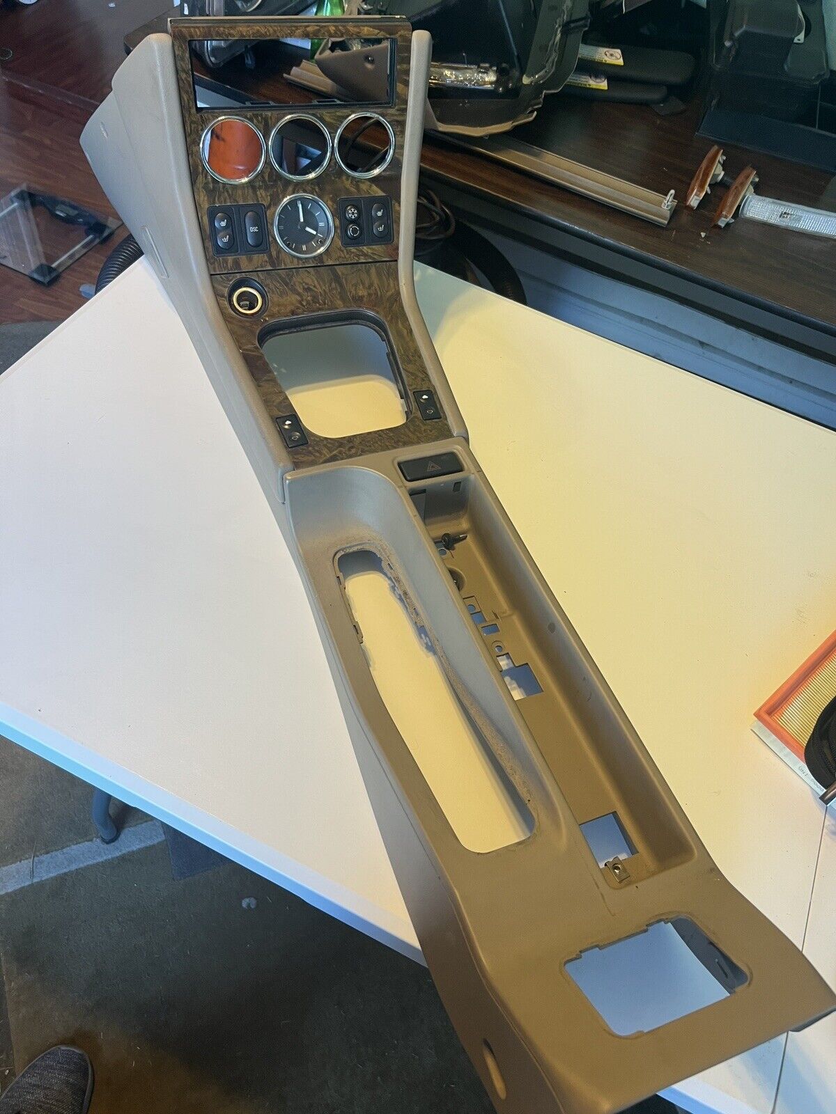 bmw z3 entire center console with switches