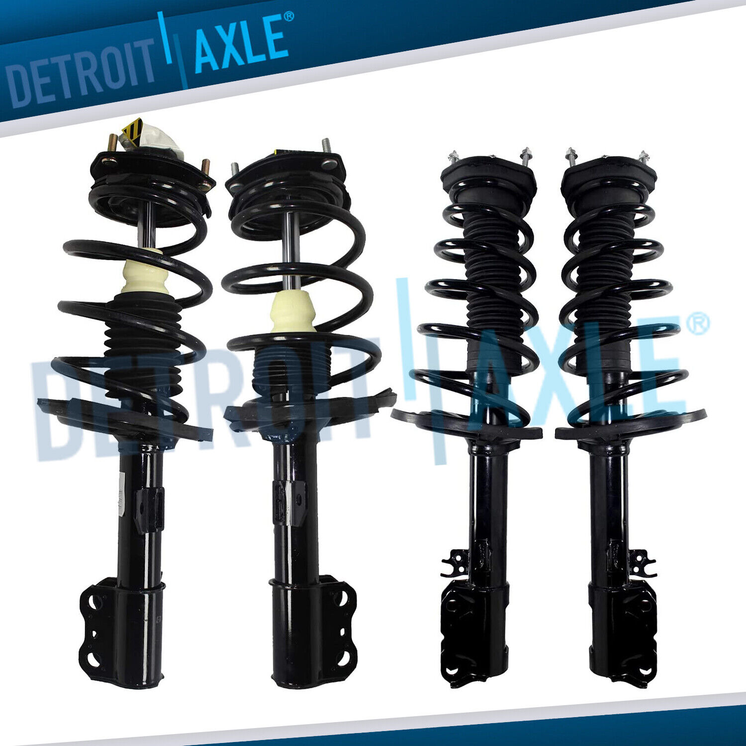Front & Rear Struts w/ Coil Spring for 2004-2006 Lexus ES330 Toyota Camry Solara