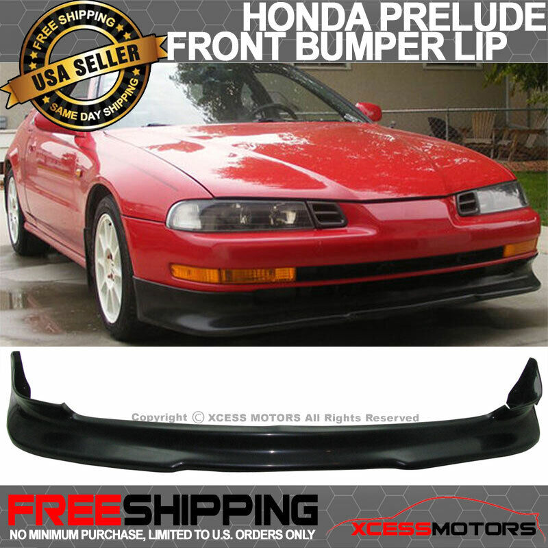 Fits 92-96 Honda Prelude Sport Style Front Bumper Lip Spoiler - PU