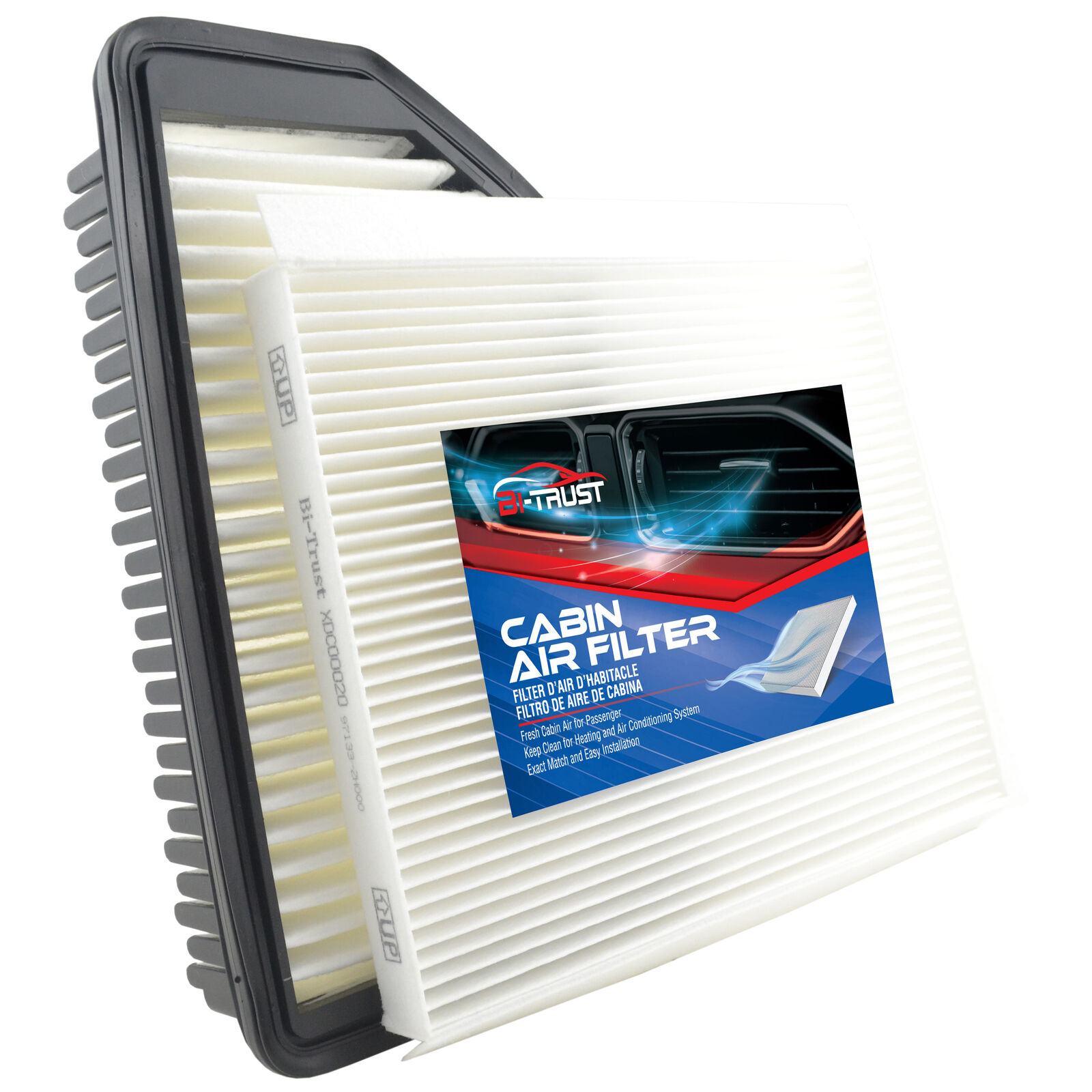 Combo Set Engine Cabin Air Filter for Hyundai I30(GD) 2011-2016 I30 Coupe 2013-