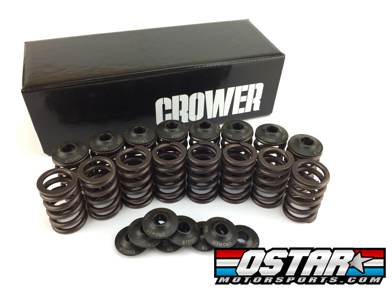 Crower Springs & Retainers for 90 - 98 Talon 90 - 99 Eclipse Evo 8 9 4G63 Turbo