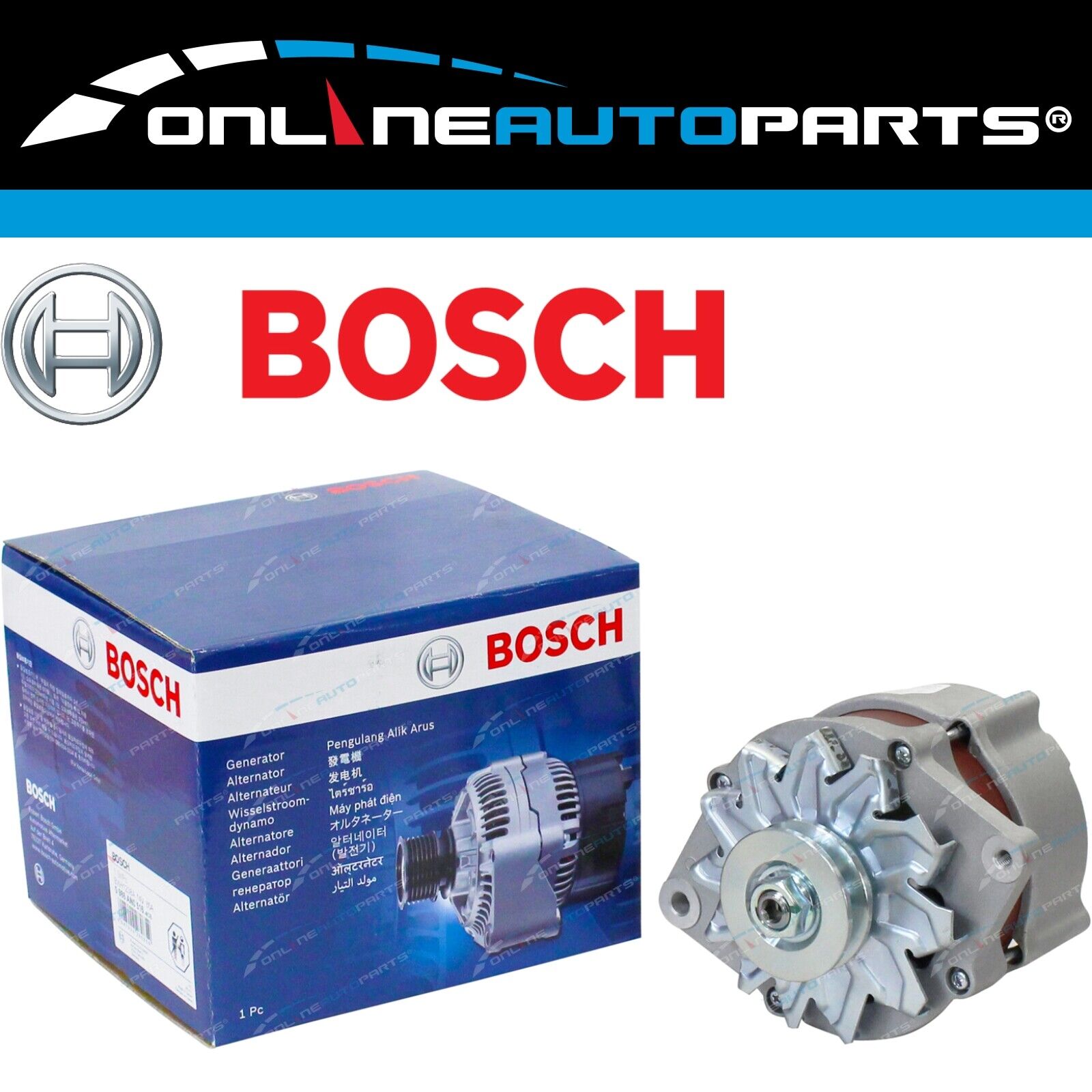 Genuine Bosch Alternator suits Torana LC LH LJ LX UC 1970~1979 6cyl + V8 GTR XU1