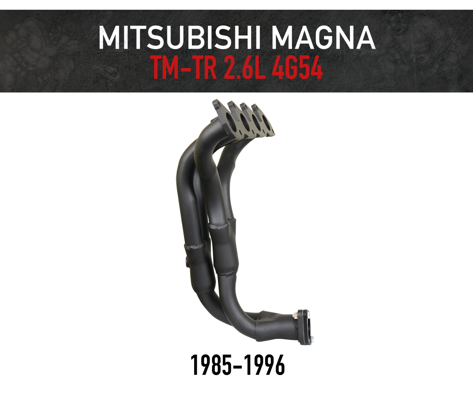 Headers / Extractors for Mitsubishi Magna TM-TR 2.6L 4G54 (1985-1996)