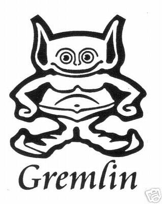 GREMLIN  VINYL STICKER (C008)