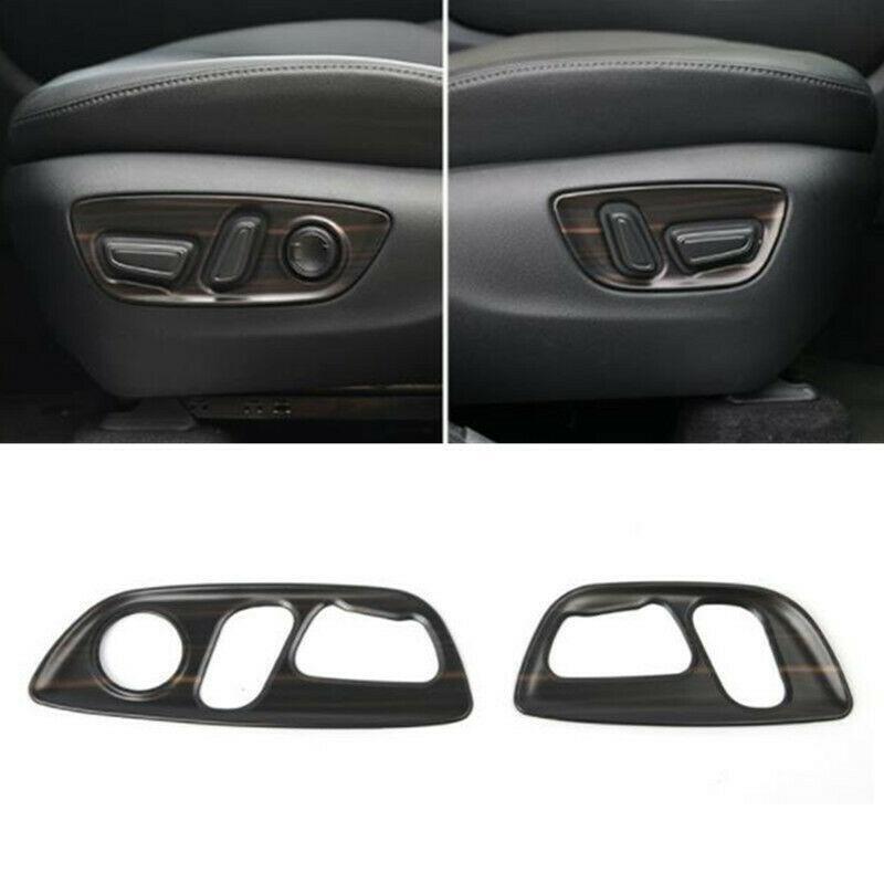 For Toyota Venza 2021-2023 Peach Wood Seat Handle Button Switch Panel Cover Trim