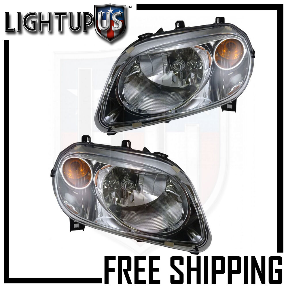 Headlights Headlamps Pair Left right set for 06-11 Chevy HHR