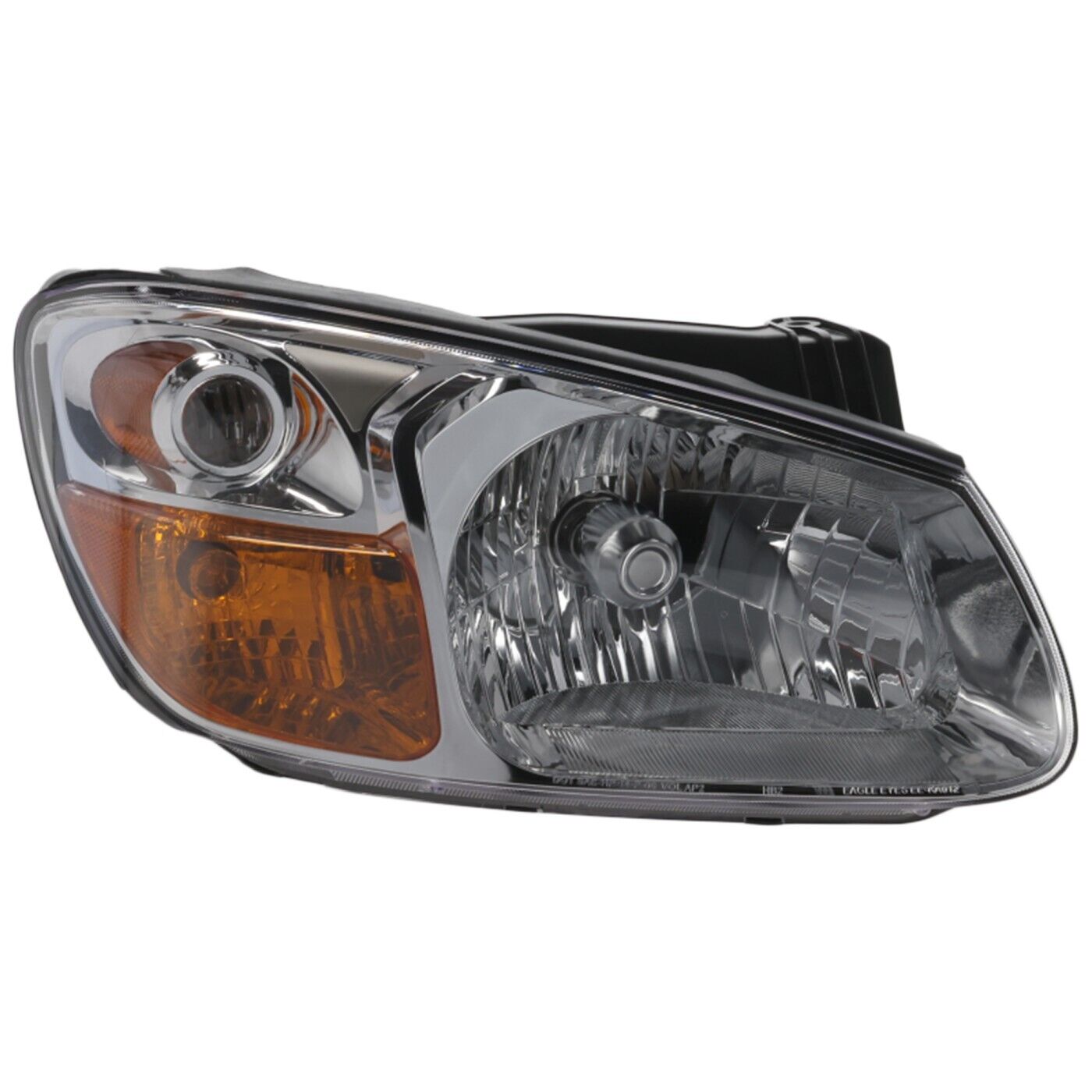 Headlight For 2007 2008 2009 Kia Spectra Right Clear Lens With Bulb