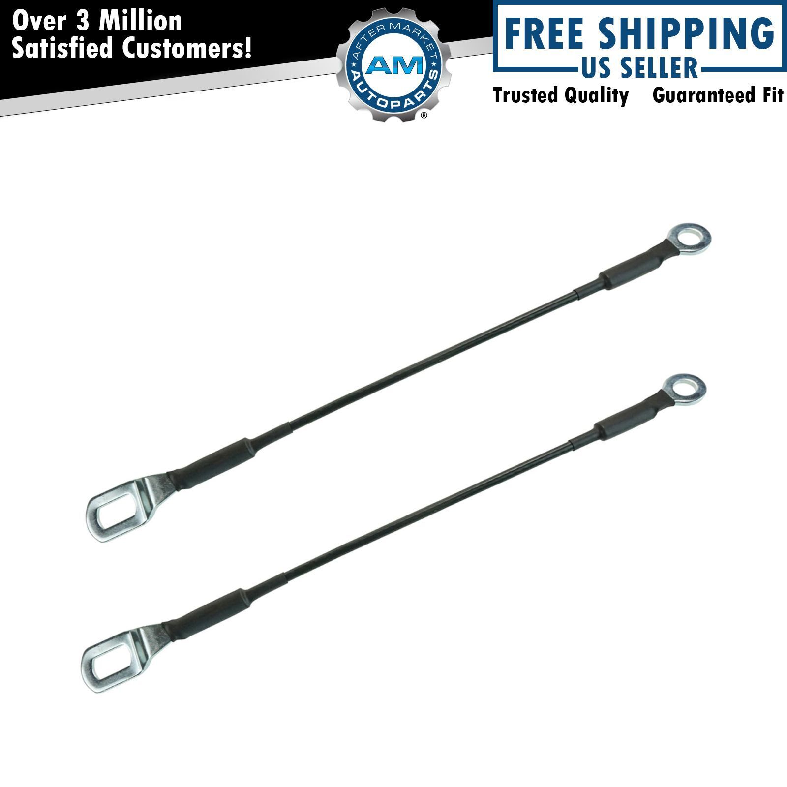 Tailgate Tail Gate Cables Pair Set of 2 NEW for 95-04 Toyota Tacoma Pickup Truck
