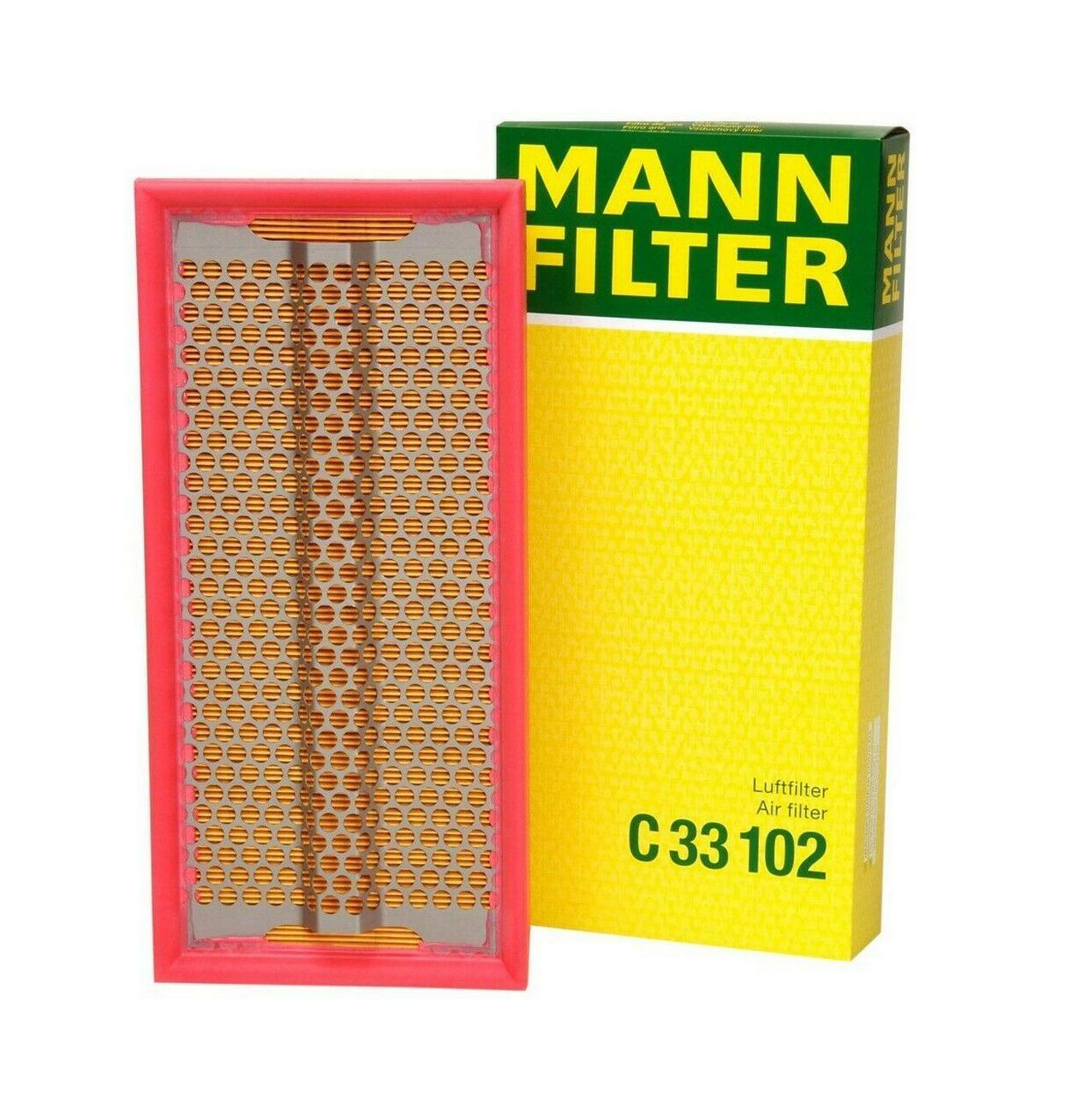 MANN C 33 102 Air Filter For Mercedes W124 R129 W140 400E 400SEL CL500 V8
