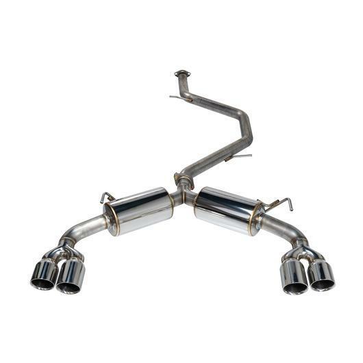 Remark Catback Exhaust for 19-23 Toyota Corolla XSE SE Hatchback (Quad SS Tips)