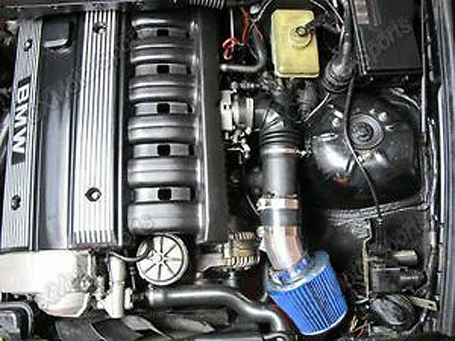 Short Ram Intake Kit +BLUE Filter for 98-05 BMW E46 3-Series 320 323 325 328 330