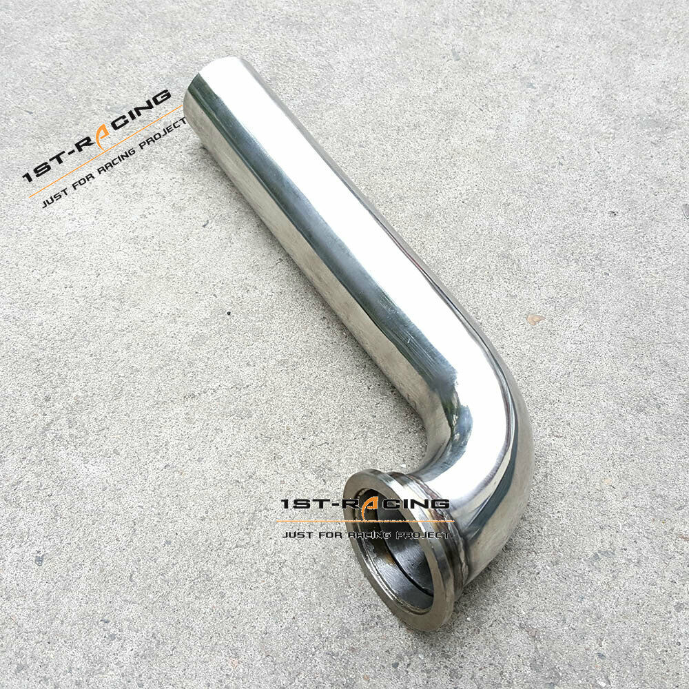 Stainless Steel 90 Degree Elbow Outlet Downpipe For MVR 44mm V-Band Wastegate