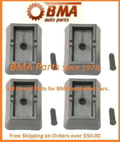 NEW URO BMW SET OF 4 JACK PADS FITS ALL 3 6 Z SERIES  51718268885 