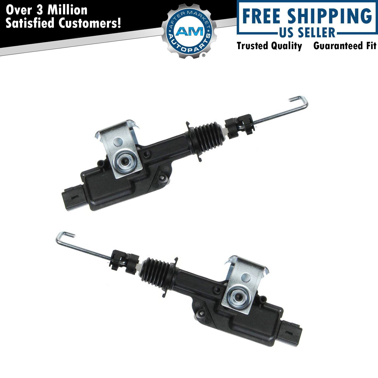 Power Door Lock Actuator Rear Pair Set for Lincoln Navigator Ford Expedition