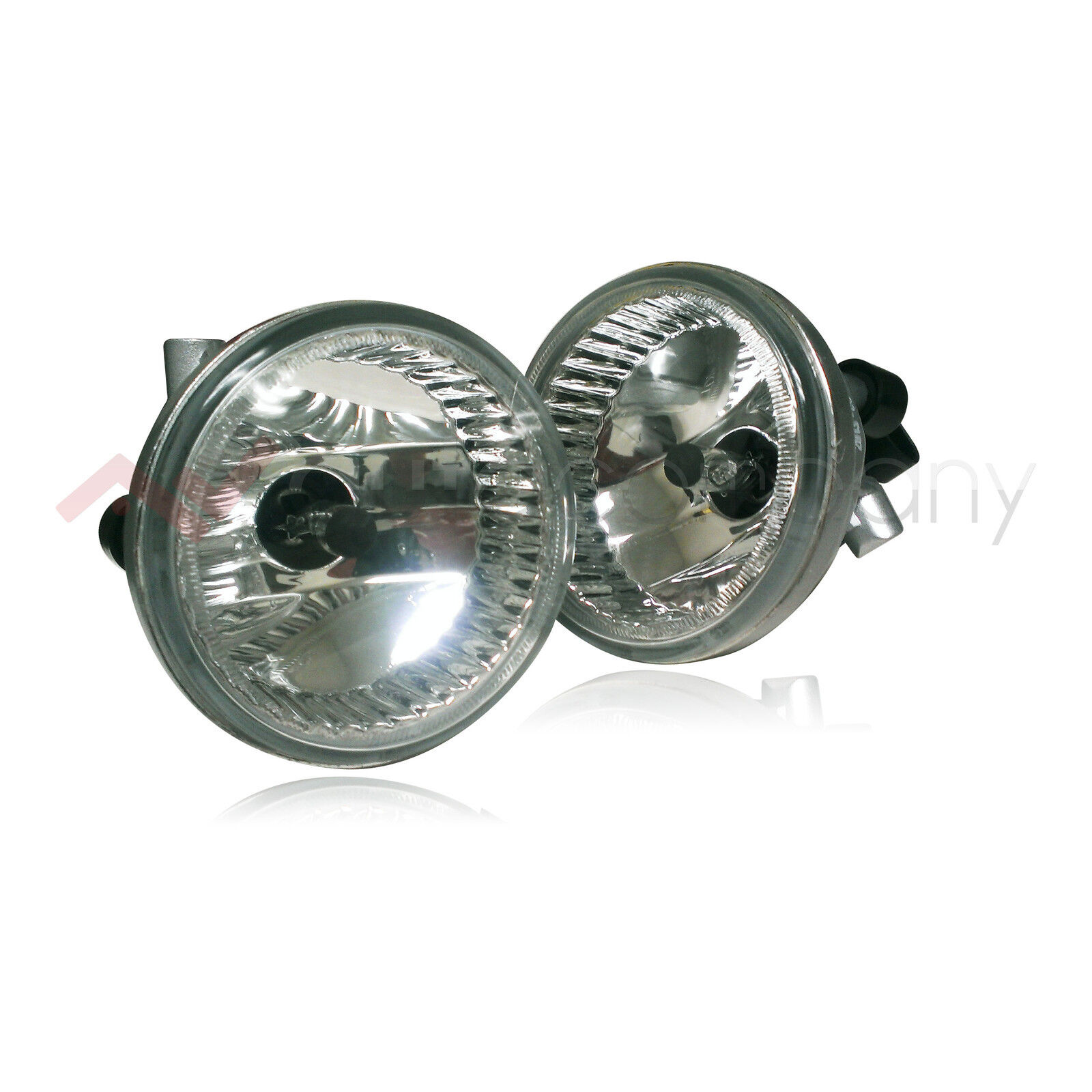 Prius, Highlander, Echo, MR2, xA OE Fog Lights Replacement Lamp Set - Clear