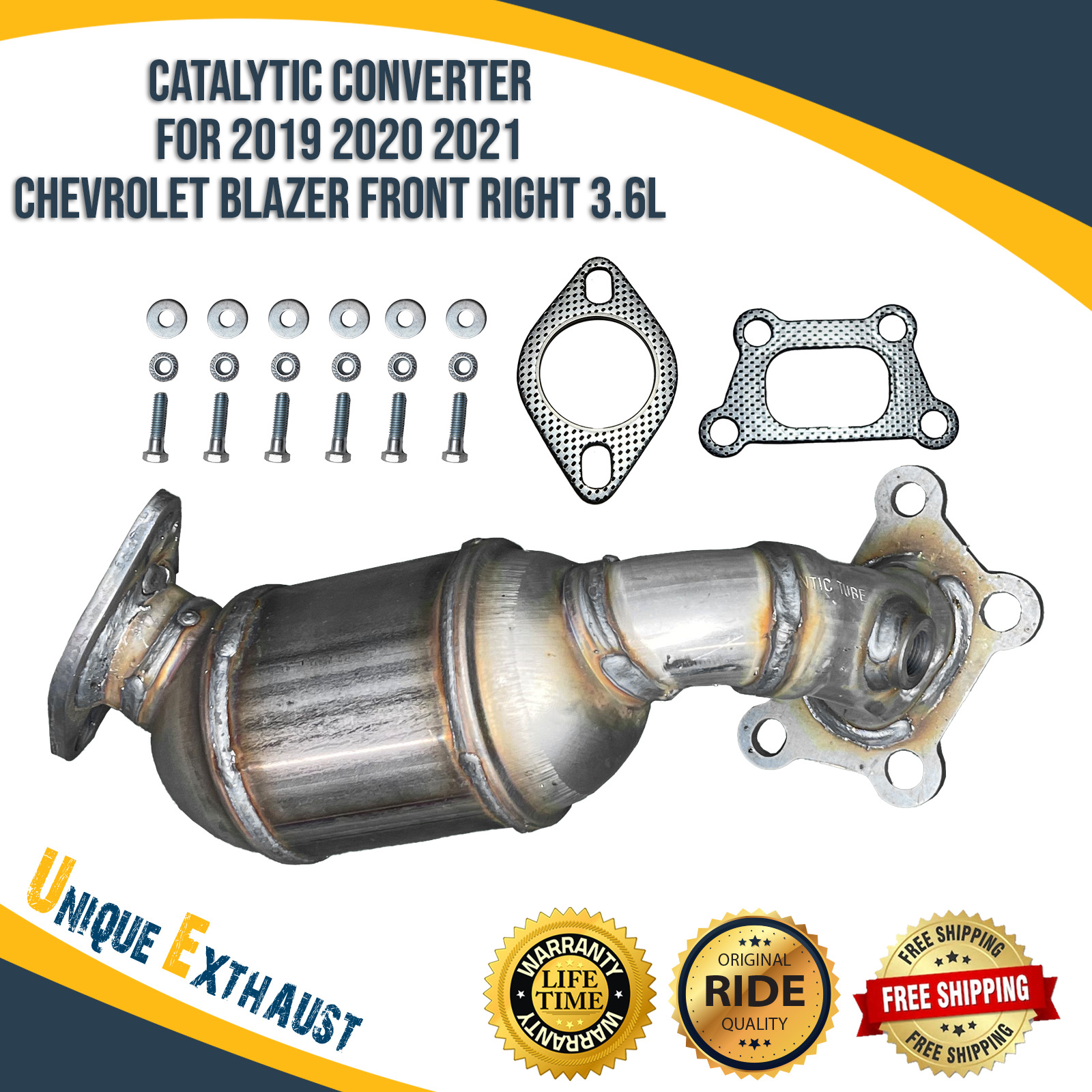 Catalytic Converter for 2019-2021 Chevrolet Blazer Front Right 3.6L In Stock NEW