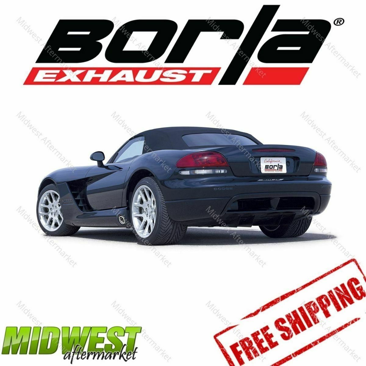 Borla S-Type CatBack Exhaust 3.63\