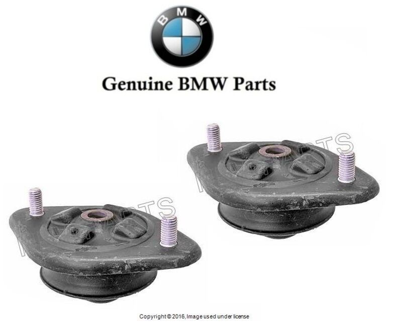 For BMW E31 840Ci 850i Set Of 2 Rear Upper Shock Mounts GENUINE 33521091605